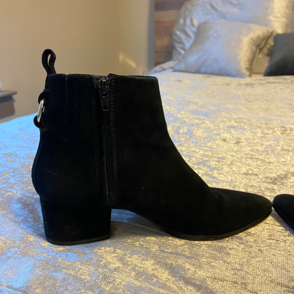 Steve Madden Black Ankle Boots